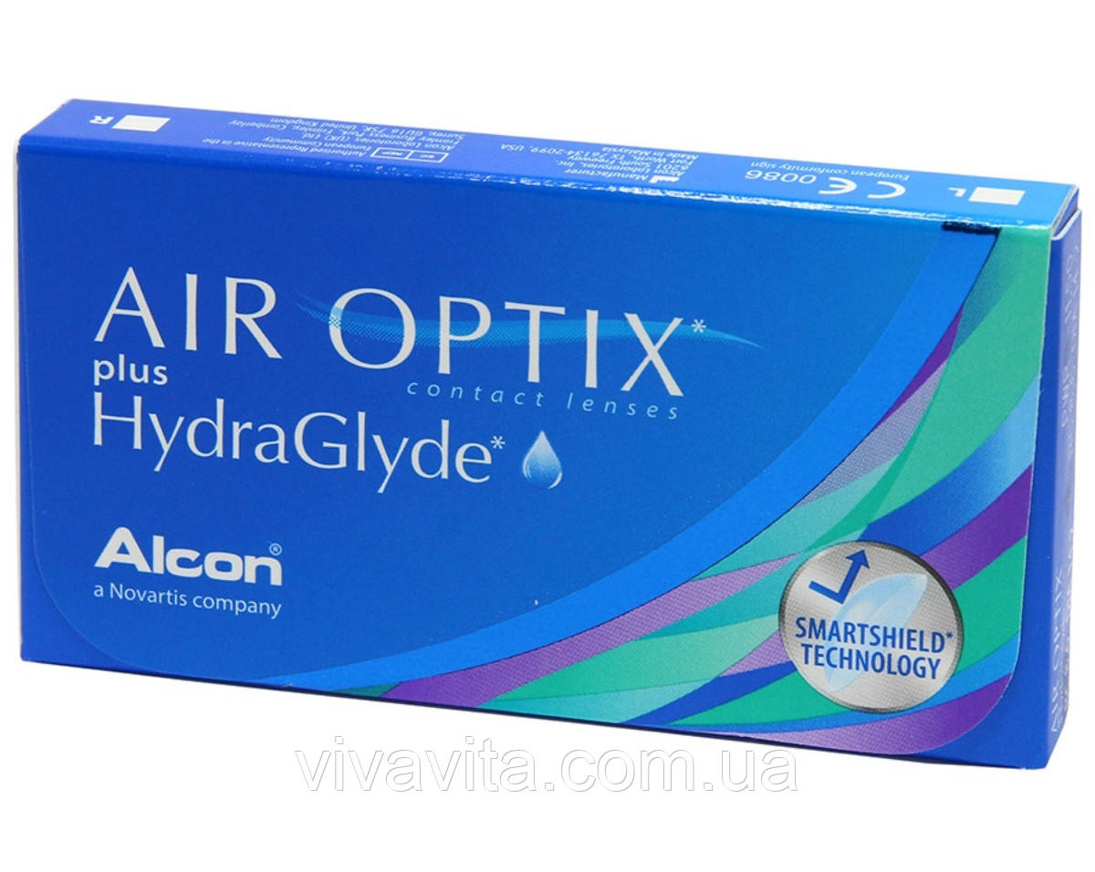 Лінзи Air Optix plus HydraGlyde