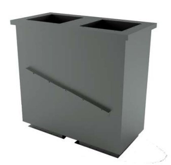 Прохідний стакан серії SPD-3 ZS