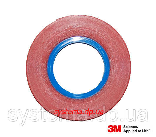 3M™ 9088FL - Двосторонній скотч 3M для приклеювання сенсорів і дисплеїв, 50,0 мм х 5 м х 0,205 мм