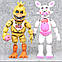 Набір розбірних фігурок П'ять ночей з Фредді, 6в1, 14 см - Five Nights at freddy's, фото 5