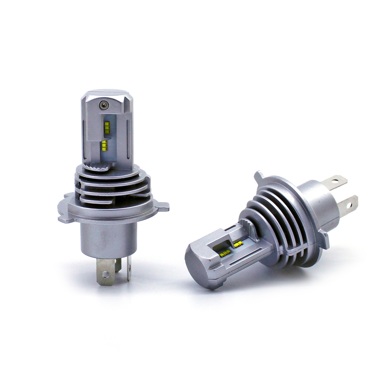 Комплект LED ламп M3 H4 6000-6500 K 9-32 V 27W радіатор з вентилятором (діод ZES)