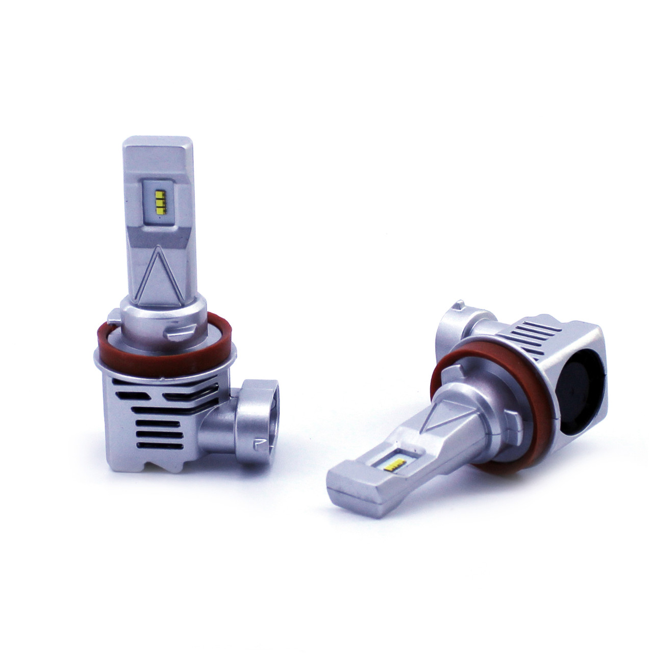 Комплект LED ламп M3 H11 6000-6500 K 9-32 V 27W радіатор з вентилятором (діод ZES)