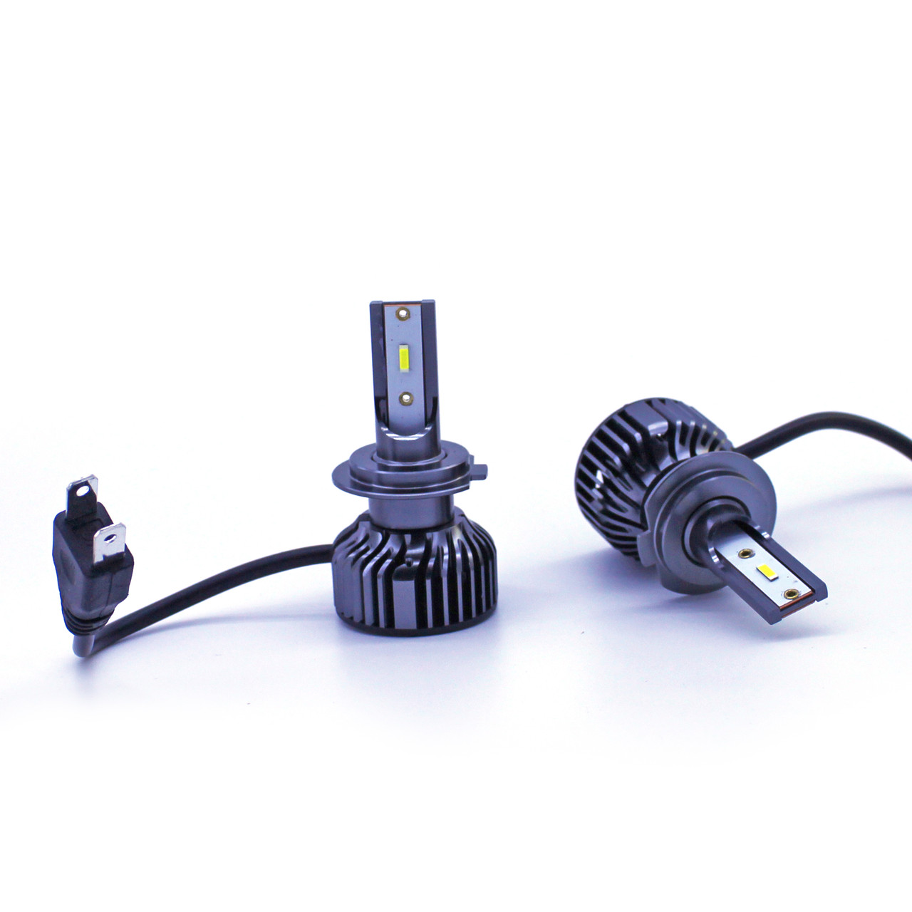 Комплект LED ламп T18 H7 6000 K 9-32 V 26W радіатор з вентилятором (діод CSP 1860)