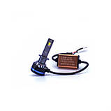 Комплект LED ламп T19 H1 6000 K 9-32 V 48W радіатор з вентилятором (діод 3570 70mk), фото 2