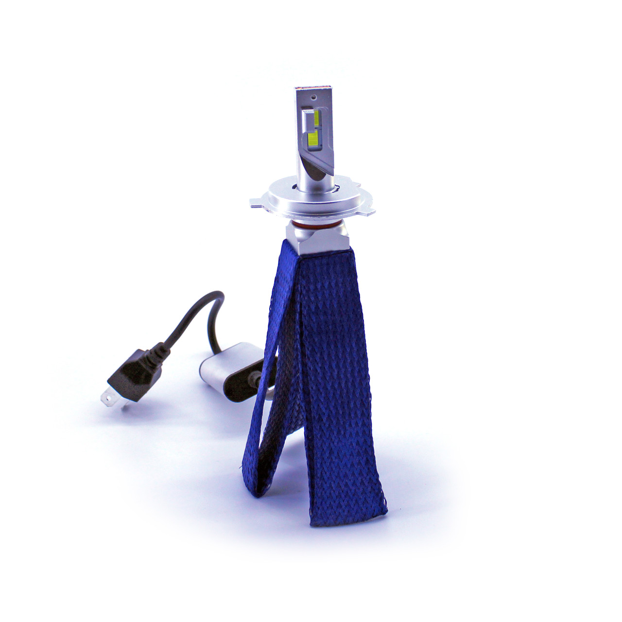 Комплект LED ламп T40 H4 6000K 9-32V 40W гнучкий радіатор (діод 3570 70mk), фото 1