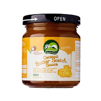 Соус кокосова карамель "Іриска" Natures Charm, 200 г.