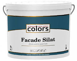 Фарба фасадна силікатна Colors facade Silat, 9 л