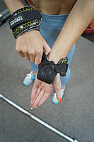 Гаки для тяги на зап'ястя Power System PS-3360 Hooks V2 Black/Yellow XL