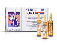 Засіб для відновлення структури волосся Dikson Structur Fort в ампулах 10*12мл