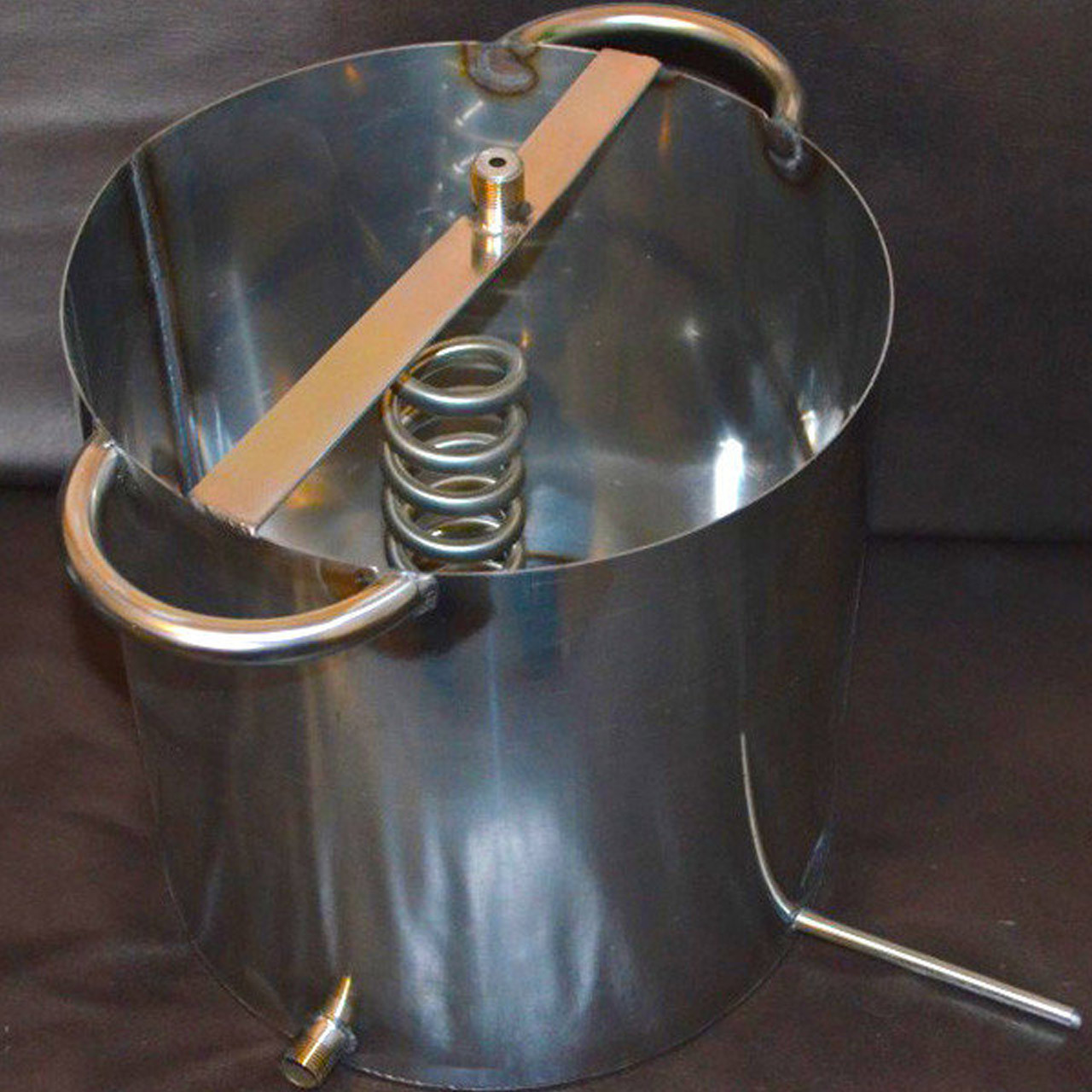 Відкритий охолоджувач для побутового дистилятора