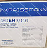 Електрорубанок рубанок Kraissmann EH-1450-3/110, фото 2