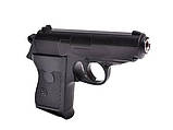 Іграшковий пістолет Вальтер на кульках металевий CYMA ZM02 ЗМ 02 (Walther PP Airsoft Gun), фото 3