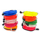 Підсвітка панелі приладів "Холодний неон" з КАНТОМ ПОМАРАНЧЕВИЙ 3 м + інвертор, фото 4