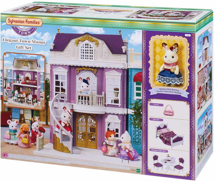 Набір Sylvanian Families Elegant town manor 5391 Елегантний міський особняк Шоколадного кролика