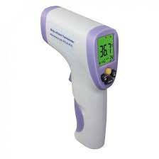 Термометр-пірометр безконтактний HT-820D, для тіла ( 32 - 43℃), предметів (0 + 100℃) сертифікат