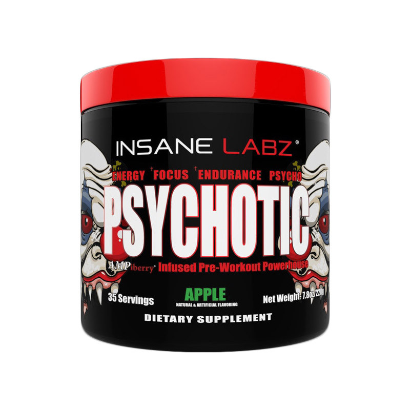 Предтреник герань Psychotic Insane Labz 220g 35 serv