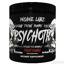 Передтреник герань Psychotic Insane Labz 220g 35 serv Гавайський апельсин