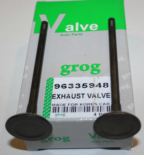 Клапан випускний не магнітний Авео 1,5 grog Корея 96335948, фото 1
