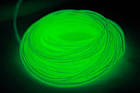 Підсвітка панелі приладів "Холодний неон" з КАНТОМ САЛАТОВИЙ 5м + інвертор, фото 2