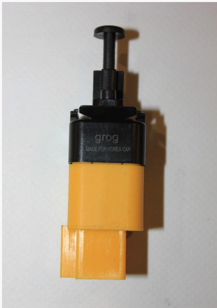 Датчик стоп-сигналу автомат (жаба) 4конт Авео, Лачетті grog Корея, фото 1