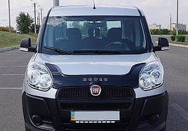 Дефлектор капоту, мухобойка Fiat Doblo New 2010-2018
