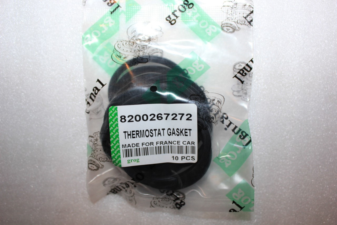 Прокладка термостата (кільце) RENAULT Logan Faza 1, Faza 2 Sandero Largus grog Корея, фото 1