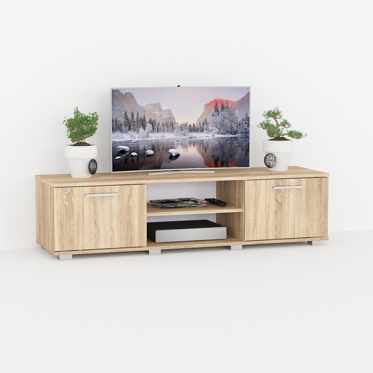 Тумба Под Телевизор, Тумба TV G00106 Дуб Сонома — Купить Недорого на ...