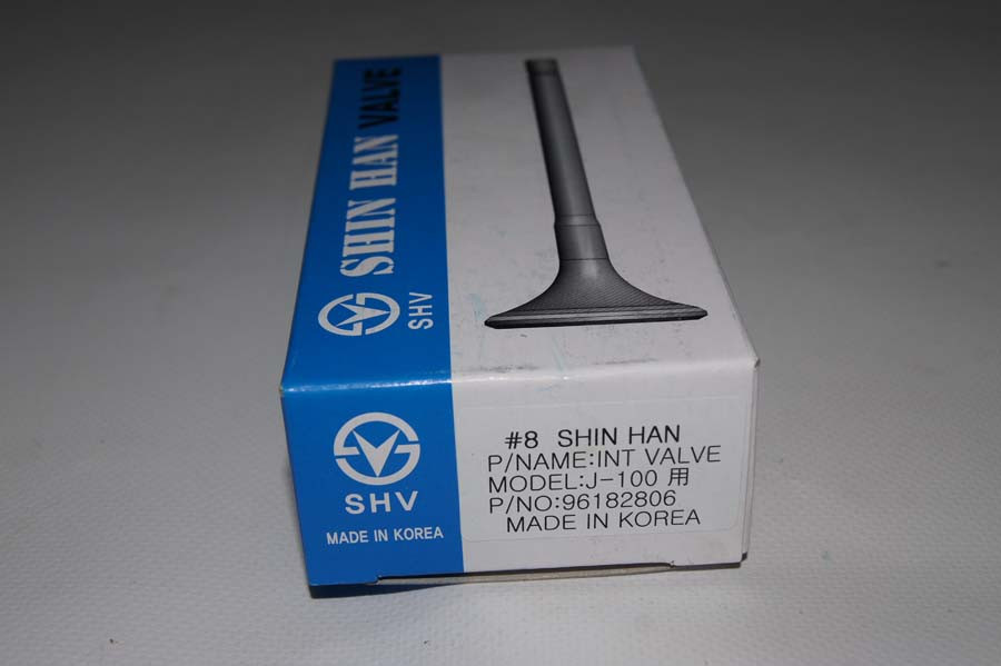 Клапан впускний (за 1 шт) LANOS, NEX 1.6 DOHC SHINHAN Корея