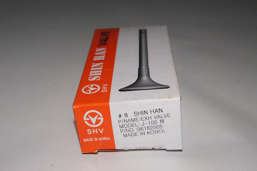 Клапан випускний (за 1 шт) LANOS, NEX 1.6 DOHC SHINHAN Корея