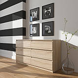 Комод на 6 висувних ящиків c фасадами без ручок R-7, фото 6