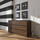 Комод на 6 висувних ящиків c фасадами без ручок R-7, фото 2