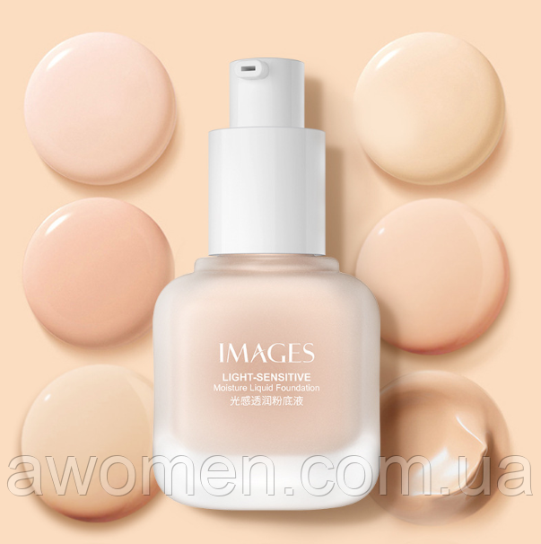 Легкий тональний крем IMAGES Light-Sensitive Foundation 30 ml No 001 (колір натуральний)