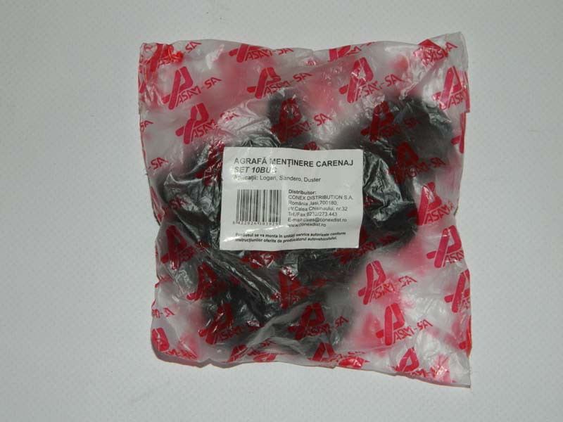 Пістон переднього бампера (10 шт.) Логан, фото 1