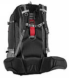 Рюкзак туристичний Caribee Magellan 75 RFID нижній вхід чорний, фото 3