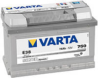 Авто Аккумулятор VARTA Silver Dynamic 74Аh 750A 574402075 E38