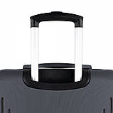 Валіза пластикова GABOL Clever середня темно-сіра G927343, фото 6