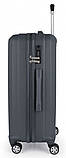 Валіза пластикова GABOL Clever середня темно-сіра G927343, фото 2