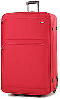 Валіза тканинна MEMBERS Topaz дуже велика червона 2 колеса M922637