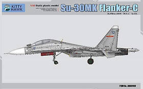 Сухий Су-30МК Фланкер Д. Збірна пластикова модель літака. 1/48 KITTY HAWK KH80169