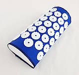 Масажний килимок Аплікатор Кузнєцова + валик масажер для спини/шиї/ніг/стоп/голови/тіла OSPORT (n-0002), фото 9