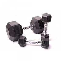 Гантельный ряд для кроссфита Fitnessport D-05 10-30kg (9 пар) 305 кг