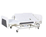 Медичне ліжко з туалетом і боковим переворотом MIRID Е55 для тяжкохворих. Функціональне ліжко. Ліжко для реабілітації., фото 3