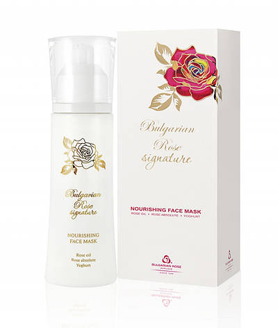 Живильна маска для обличчя Bulgarian Rose Signature від Bulgarian Rose 90 мл, фото 1
