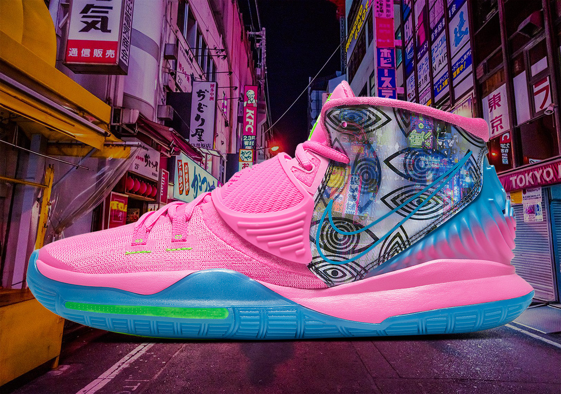 Підліткові баскетбольні кросівки Найк Kyrie 6 Tokyo