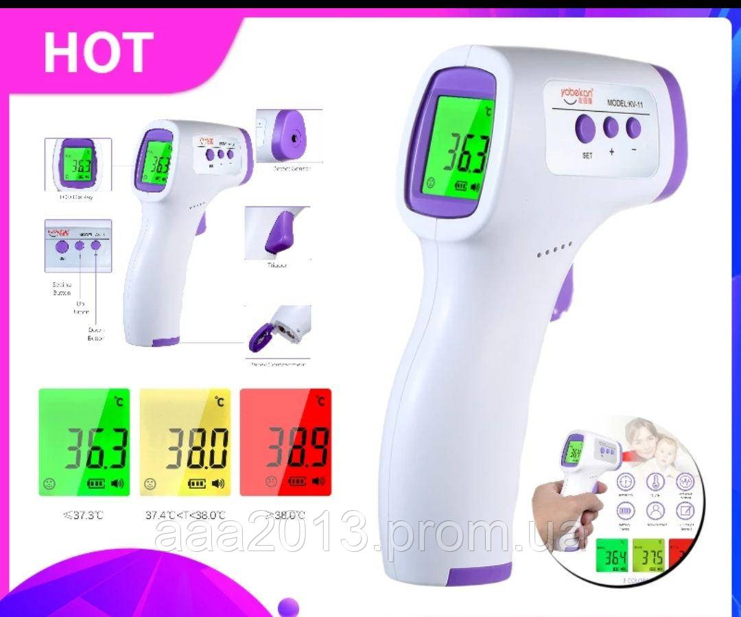 Безконтактний Термометр ELERA медичний пірометр для тіла градусник, фото 1