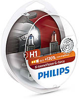 Лампа PHILIPS - H1 12V 55W +130% X-TREME VISION G-FORCE 12258XVGS2