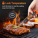 Цифровий термометр складаний для м'яса, молока, овочів тощо ThermoPro TP19H (-50 °C... 300 °C) IP65 з магнітом, фото 7