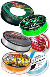 Волосінь, шнур, повідці, карабіни