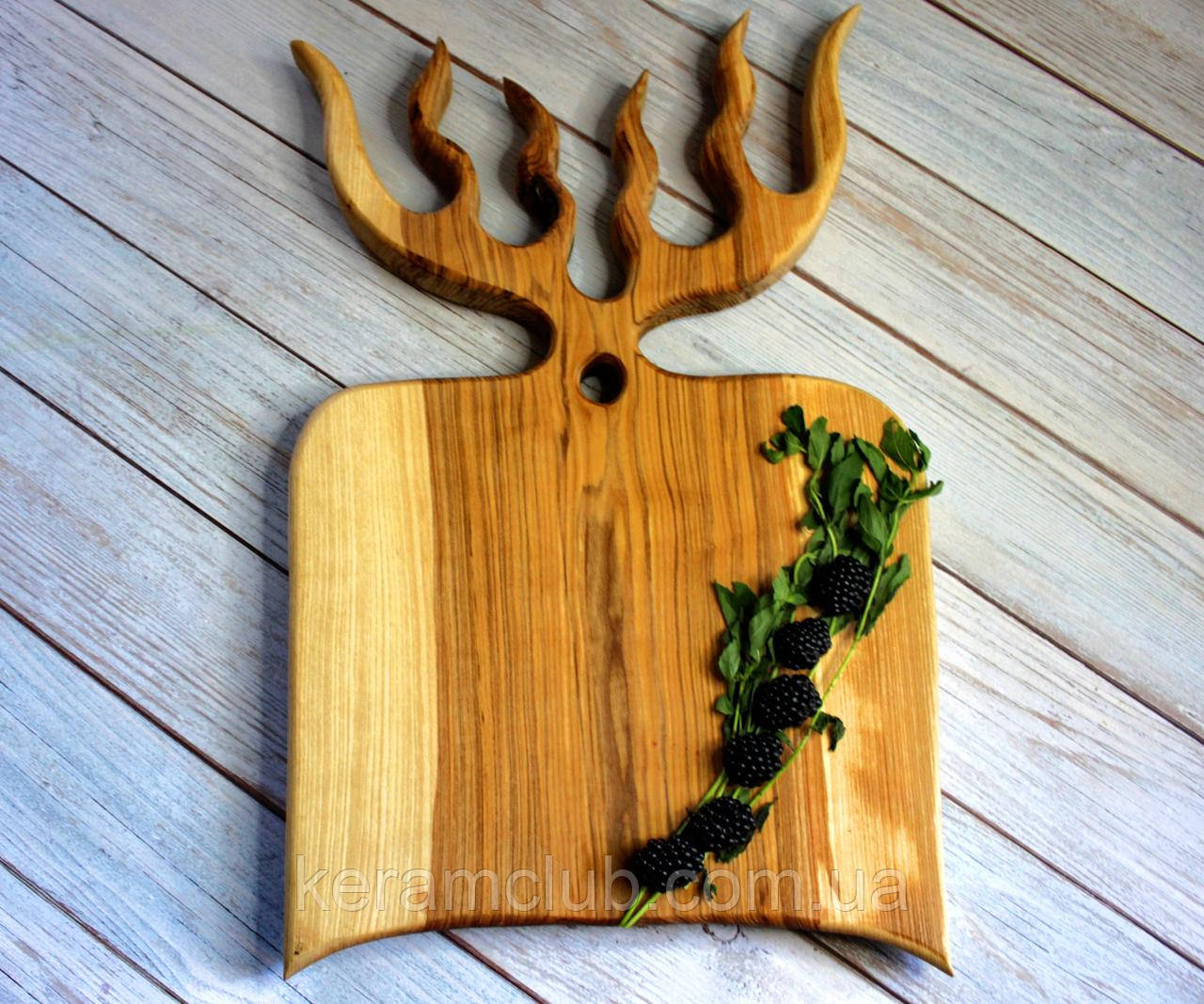 Обробна дошка ручної роботи 50х30 см