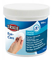 Trixie Eye-Care Ватные диски для глаз с алоэ и провитамином В5 (100 шт)